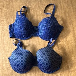 Bundle of Navy Blue Bras